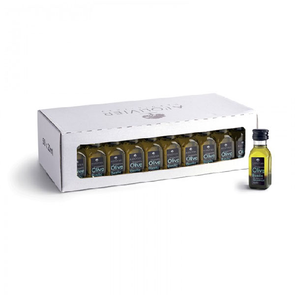 Coffret d'huiles et vinaigrette en mignonnettes - A L'Olivier