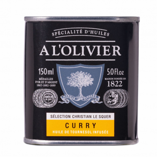 huile aromatisée au curry